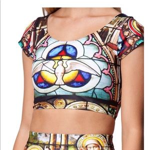 Blackmilk Cathedral Nana Suit Top